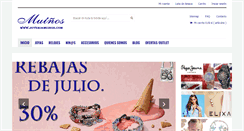 Desktop Screenshot of joyeriamuinos.com
