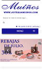 Mobile Screenshot of joyeriamuinos.com